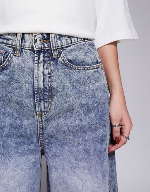 Weekend Collective – Blåblekta jeans med barrelben, 2 av 5