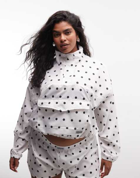 Weekend Collective Curve Polka dot track top - part of a set - view 1