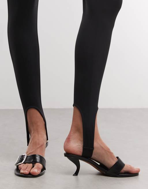 Weekend Collective ensemble 2 pièces legging à sous-pied noir, 4 de 5