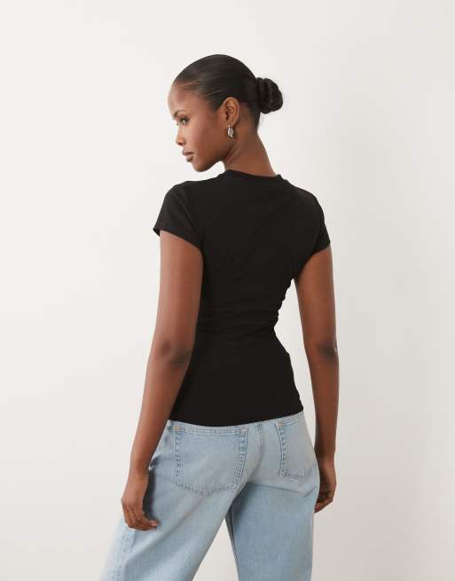 Weekend Collective - Icon - T-shirt nera con grafica WCA, 4 di 4