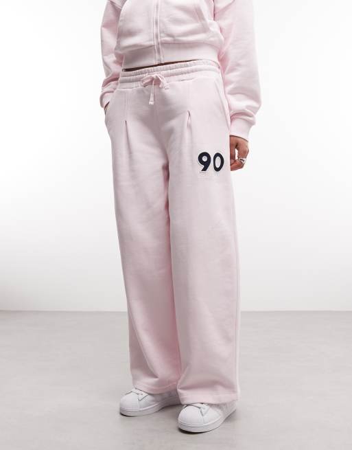 Weekend Collective oversized barrel leg sweatpants in baby pink - part of a set, 2 of 5