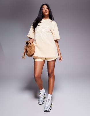 Asos Weekend Collective Weekend Collective Oversized T-shirt With Scribble Logo