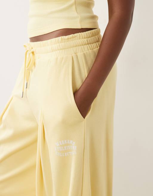 Weekend Collective - Pantalon de jogging oversize avec imprimé graphique - Babeurre, 5 de 5