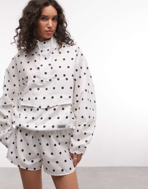 Weekend Collective Polka dot track top co-ord - view 1