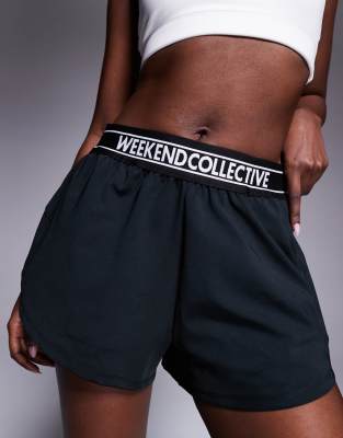 Asos Weekend Collective Weekend Collective Running Shorts