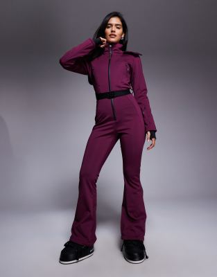 Asos Weekend Collective Weekend Collective Ski Suit In Purple