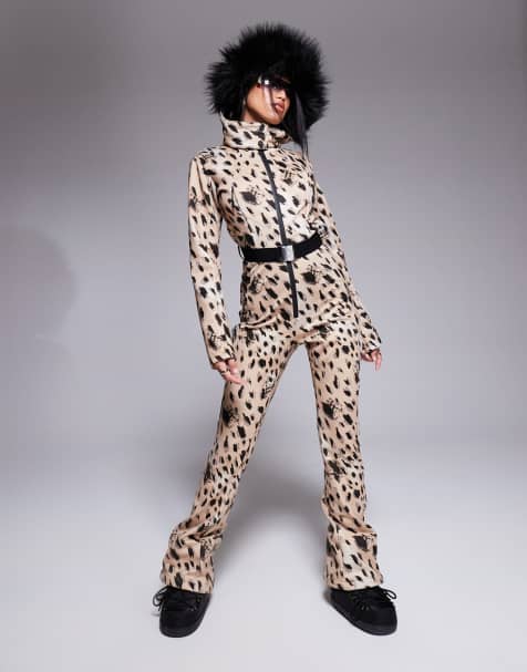 Weekend Collective - Skidragt med leopardprint - view 1