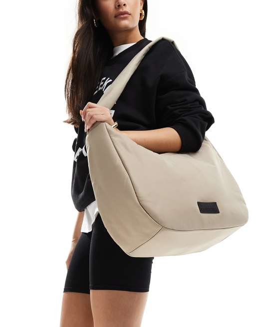 Weekend Collective sling bag in neutral ASOS