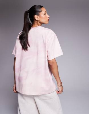Asos Weekend Collective Weekend Collective T-shirt With Tie Dye Print