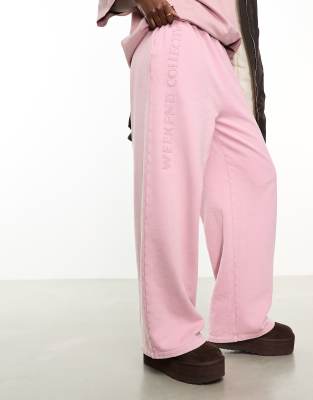 パンツ Jaded London Joggers Sweatpants Pink Pink Baggy Cuffed Monster Joggers | Jaded London | Clothing