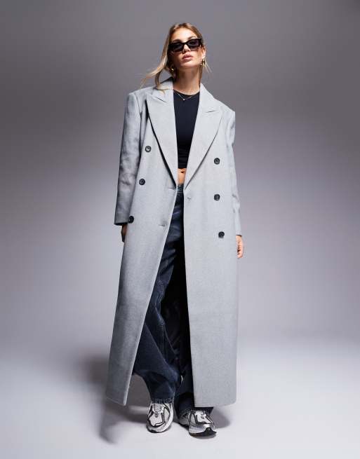 Asos maxi coat best sale