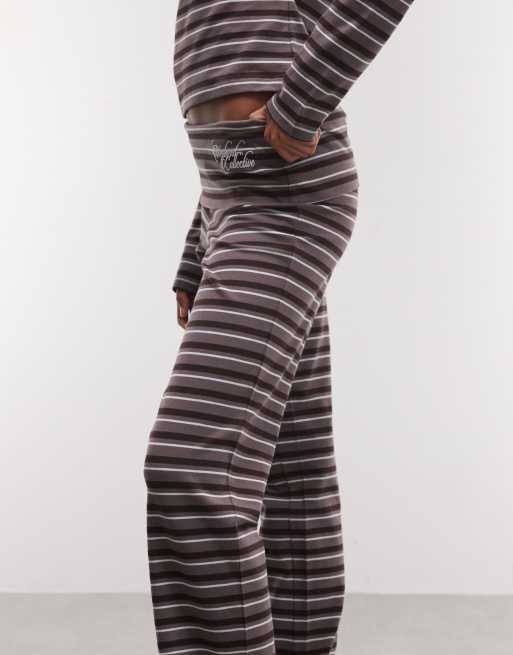 Weekend Colletive co-ord pantaloni con risvolto a righe, 5 di 5