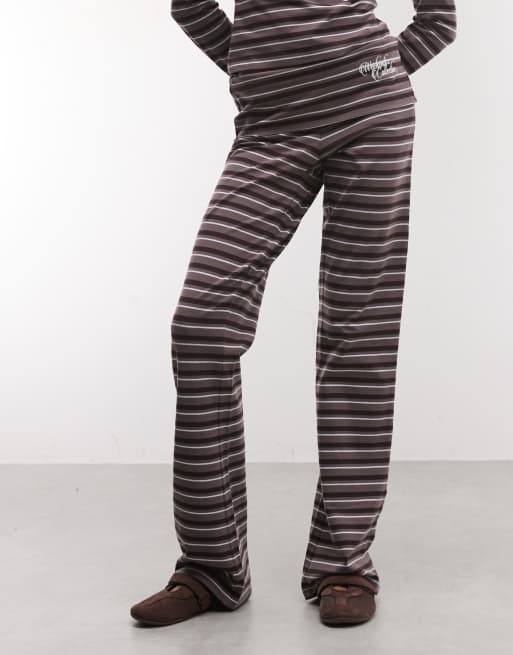 Weekend Colletive Kombiteil-Hose mit Umschlagbund im Streifenmuster, 2 von 5