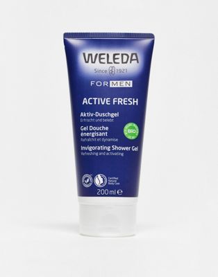 Weleda Men’s Active Fresh Shower Gel 200ml-No colour
