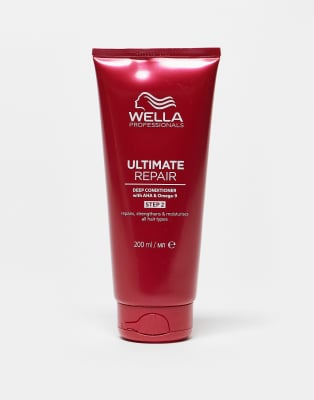 Wella Professionals - Ultimate Repair - Après-shampooing réparateur pour tous types de cheveux - 200 ml-Pas de couleur