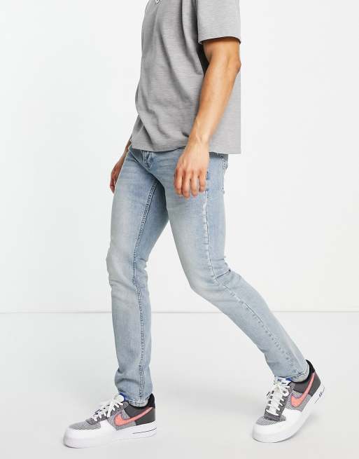 WeSC - Alessandro - Skinny jeans in authentieke lichte wassing