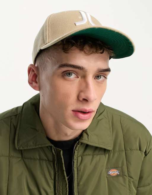 ASOS DESIGN Baseball Cap In Stone-Neutral for Women