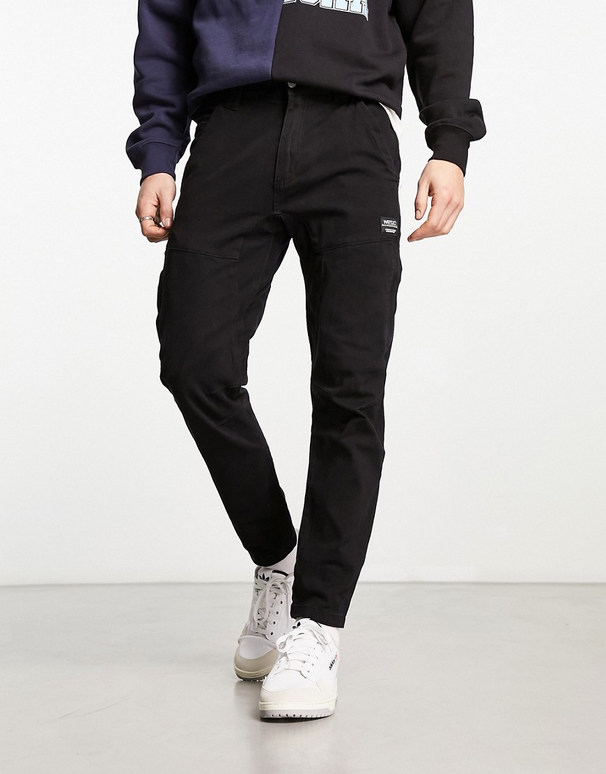 WESC chinos in black