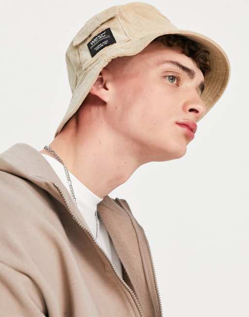 Mens corduroy hot sale bucket hat