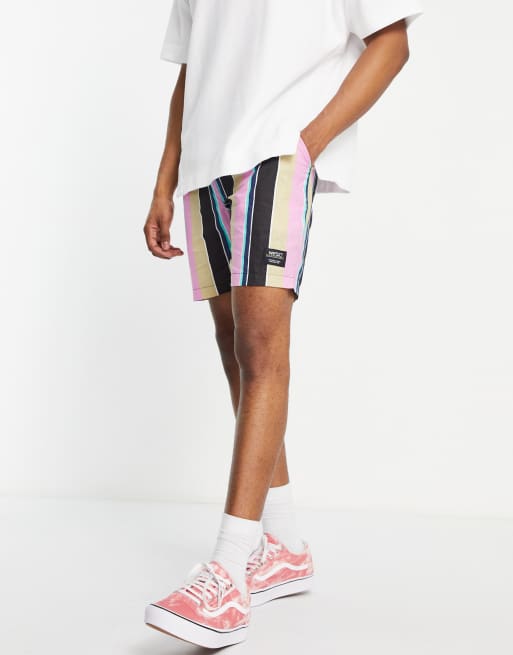 WESC - Hampus lawn - Short rayé - Multicolore , 4 de 4