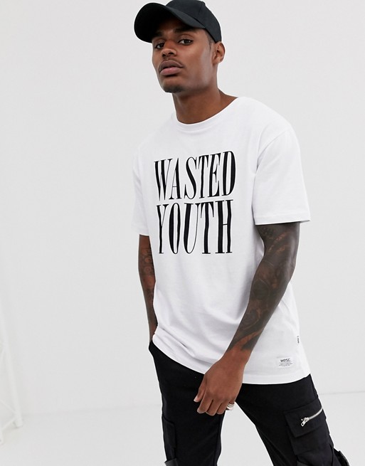 WESC Mason wasted youth t-shirt