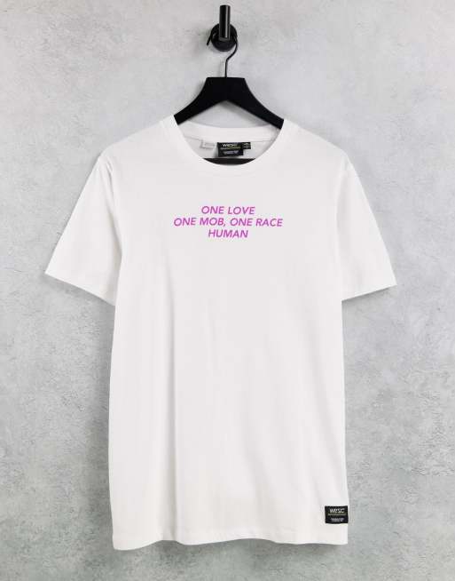 WESC - Max - T-shirt à inscription Human