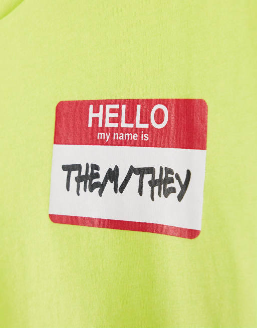 WESC max them/they t-shirt, 2 of 4