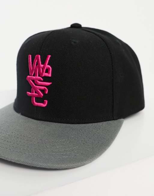 WESC overlay colorblock skater cap