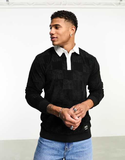 WESC polo in black