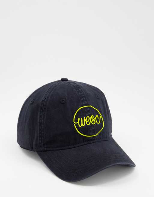 WESC script logo baseball cap