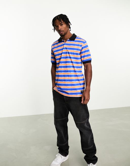 Striped polo store shirt outfit