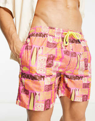 Burberry graffiti swim on sale shorts