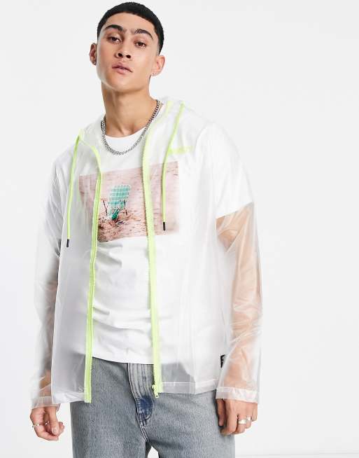 Transparent 2025 windbreaker jacket