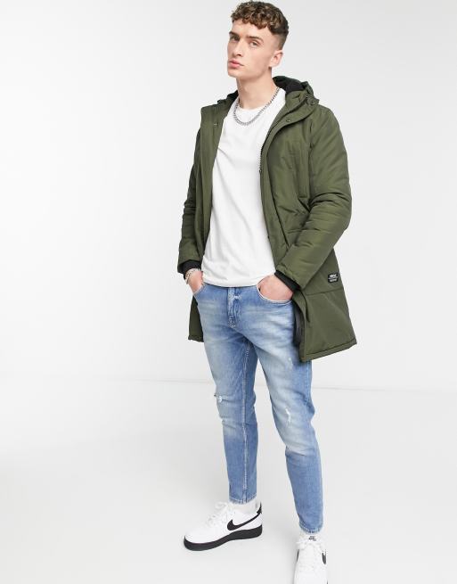 WESC winter parka in green