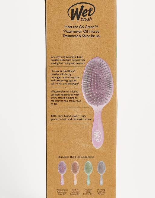 WetBrush - Go Green - Plejende og glansgivende - Vandmelonolie, 3 af 4