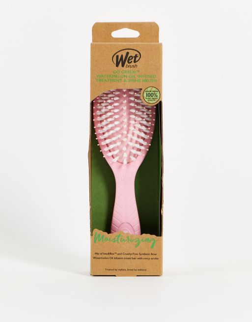 WetBrush – Go Green Treatment and Shine – Szczotka do włosów z olejkiem arbuzowym