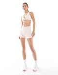 [WeWoreWhat] WeWoreWhat active high waist shorts in pale pink XS Ballet Slipper