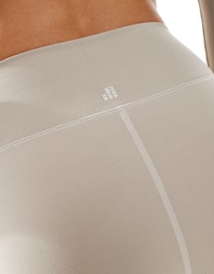Weworewhat Active Low Rise Bootcut Leggings In Gray