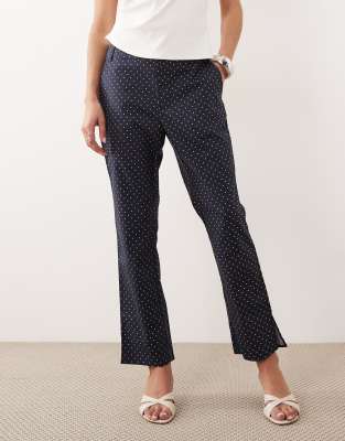 Weworewhat Button Front Pants In Blue