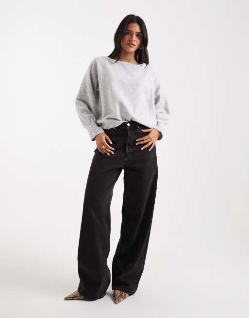 WeWoreWhat - Pull - Gris chiné, 3 de 4