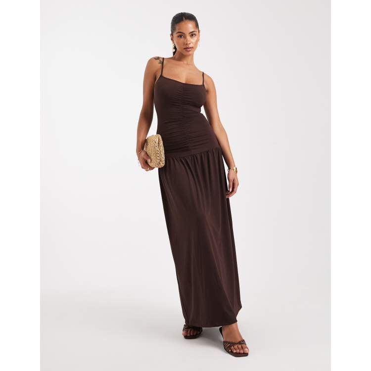 chinese dress ladies WeWoreWhat Strapless Lace Maxi – Nonni