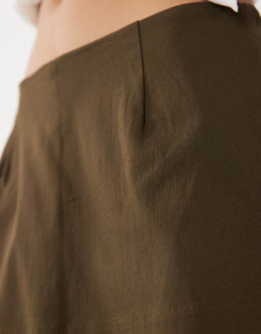 WeWoreWhat skort in hazel, 4 of 5
