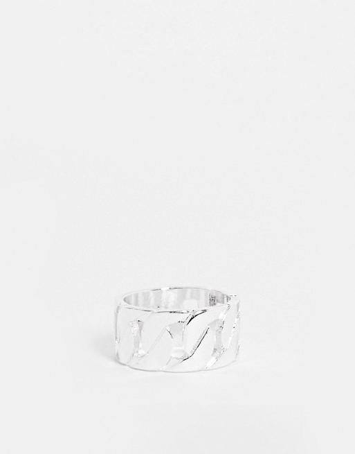 WFTW - Anello argento a catenina