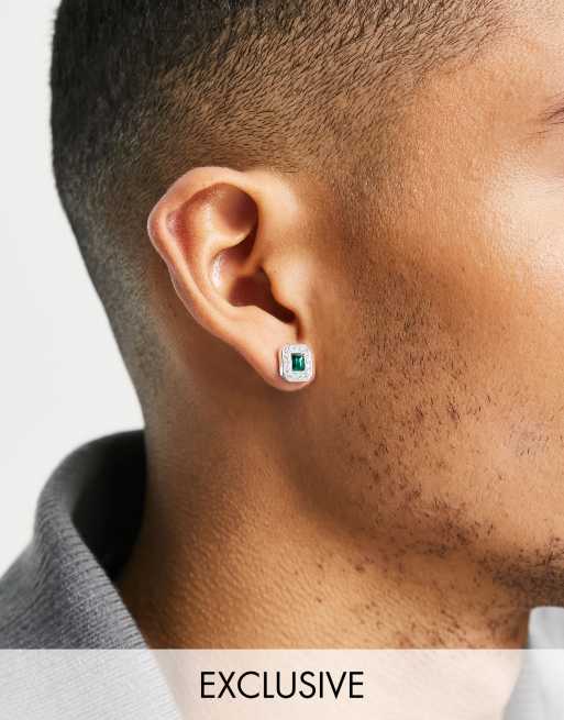 WFTW - Boucles d'oreilles hexagonales - Argenté