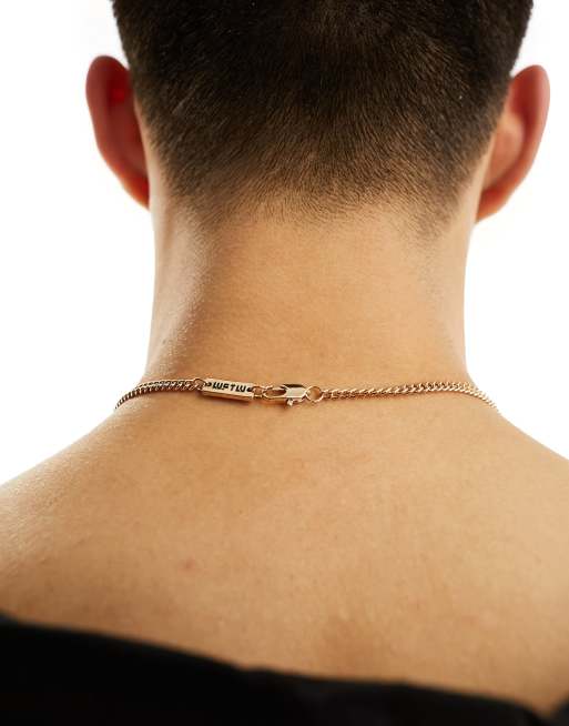 WFTW - Collana dorata con cuore spezzato , 3 di 4