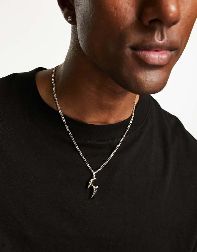 WFTW crystal dog tag in gold