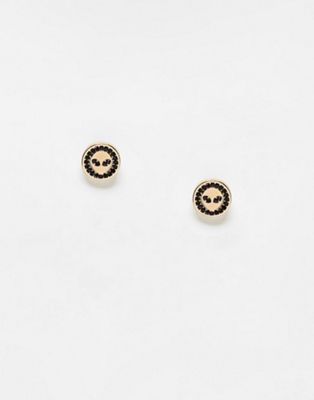WFTW cyberspace crystal alien studs in gold - GOLD - GOLD