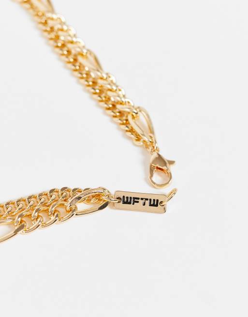 Gold chain deals with clasp