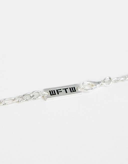 WFTW - Figaro - Collier à chaîne 4 mm - Argenté, 4 de 4