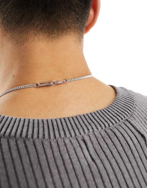 Double dog outlet tag necklace